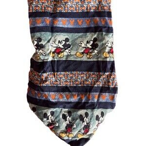 Vintage Mickey Inc Mickey Mouse Neck Tie Necktie 100% Silk Classic 90s